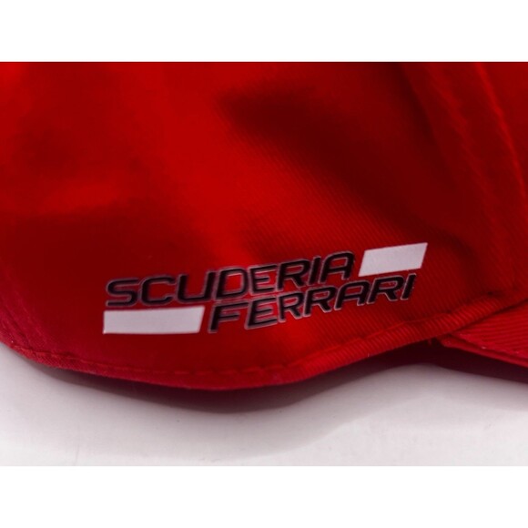Ferrari Scuderia Red Cap Adjustable hat Unisex - Picture 3 of 10